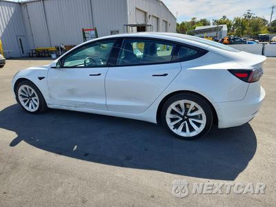 Drugie zdjęcie samochodu z przodu: 2022 TESLA MODEL 3 VIN:5YJ3E1EA9NF190525 - miniatura