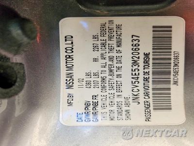 Zdjęcie 12 z 12 samochodu: 2003 INFINITI G35 BASE VIN:JNKCV54E53M206637 - miniatura