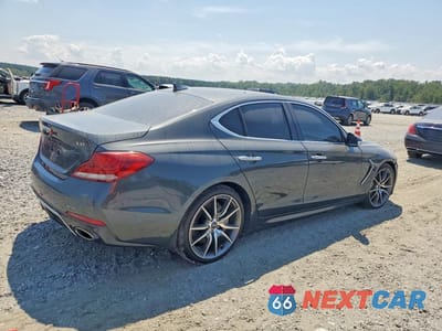 Trzecie zdjęcie samochodu z tyłu: 2019 GENESIS G70 3.3T DESIGN EDITION VIN:KMTG34LE7KU020778 - miniatura