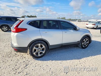 Trzecie zdjęcie samochodu z tyłu: 2019 HONDA CR-V EX VIN:5J6RW1H56KA005853 - miniatura