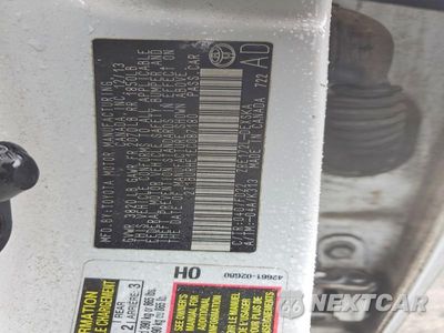 Zdjęcie 12 z 12 samochodu: 2014 TOYOTA COROLLA S PLUS VIN:2T1BURHE1EC087180 - miniatura
