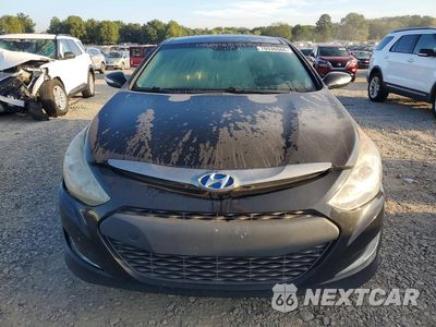 Piąte zdjęcie samochodu w środku: 2014 HYUNDAI SONATA HYBRID VIN:KMHEC4A49EA111469 - miniatura