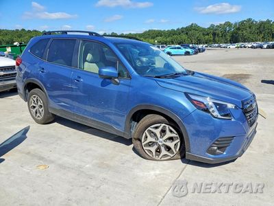 Czwarte zdjęcie samochodu z boku: 2023 SUBARU FORESTER PREMIUM VIN:JF2SKAEC0PH411665 - miniatura