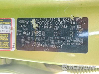 Zdjęcie 12 z 12 samochodu: 2018 KIA SOUL + VIN:KNDJP3A58J7888274 - miniatura