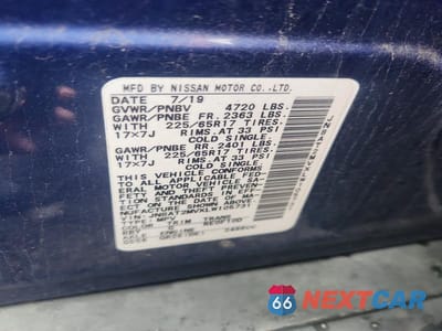 Zdjęcie 13 z 13 samochodu: 2020 NISSAN ROGUE S VIN:JN8AT2MVXLW105731 - miniatura