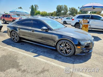 Czwarte zdjęcie samochodu z boku: 2016 AUDI A7 PREMIUM PLUS VIN:WAUWGAFC8GN099481 - miniatura