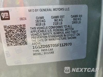 Zdjęcie 12 z 12 samochodu: 2025 CHEVROLET MALIBU LT VIN:1G1ZD5ST0SF112970 - miniatura