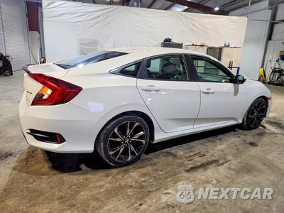 Trzecie zdjęcie samochodu z tyłu: 2019 HONDA CIVIC SPORT VIN:2HGFC2F88KH531487 - miniatura