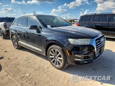 Czwarte zdjęcie samochodu z boku: 2017 AUDI Q7 PREMIUM PLUS VIN:WA1LAAF76HD004007 - miniatura