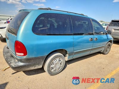 Trzecie zdjęcie samochodu z tyłu: 1997 DODGE GRAND CARAVAN SE VIN:1B4GP44R5VB437740 - miniatura