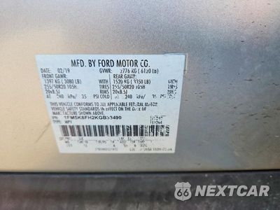 Zdjęcie 13 z 13 samochodu: 2019 FORD EXPLORER LIMITED VIN:1FM5K8FH2KGB33490 - miniatura