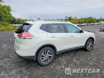 Trzecie zdjęcie samochodu z tyłu: 2015 NISSAN ROGUE SL VIN:5N1AT2MV4FC841125 - miniatura