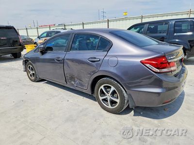 Drugie zdjęcie samochodu z przodu: 2015 HONDA CIVIC SE VIN:19XFB2F77FE044243 - miniatura