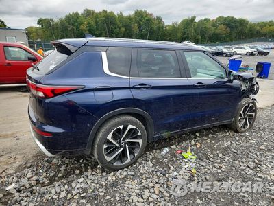 Trzecie zdjęcie samochodu z tyłu: 2022 MITSUBISHI OUTLANDER SEL VIN:JA4J4VA87NZ083286 - miniatura