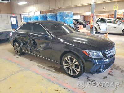Czwarte zdjęcie samochodu z boku: 2021 MERCEDES-BENZ C 300 4MATIC VIN:W1KWF8EB2MR609051 - miniatura