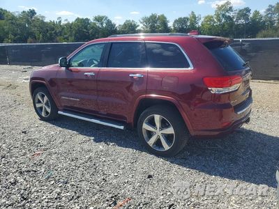 Drugie zdjęcie samochodu z przodu: 2016 JEEP GRAND CHEROKEE OVERLAND VIN:1C4RJFCG8GC415432 - miniatura