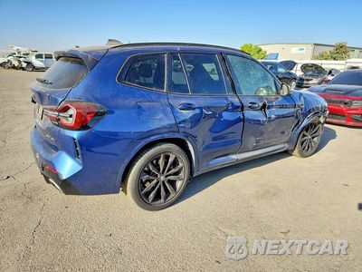 Trzecie zdjęcie samochodu z tyłu: 2022 BMW X3 SDRIVE30I VIN:5UX43DP08N9L29326 - miniatura