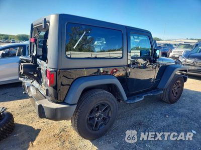 Trzecie zdjęcie samochodu z tyłu: 2017 JEEP WRANGLER SPORT VIN:1C4AJWAG5HL548635 - miniatura