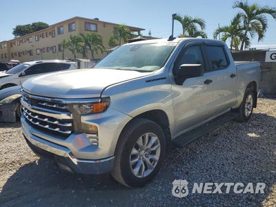 2022 CHEVROLET SILVERADO K1500 CUSTOM 1GCPDBEK0NZ563805 - główne zdjęcie licytacji z USA - miniatura