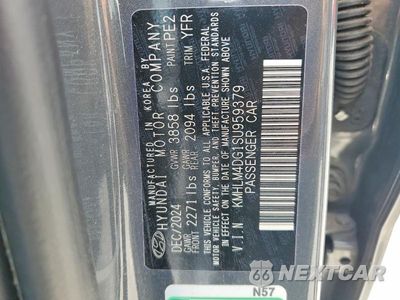 Zdjęcie 12 z 12 samochodu: 2025 HYUNDAI ELANTRA SEL SPORT VIN:KMHLM4DG1SU959379 - miniatura