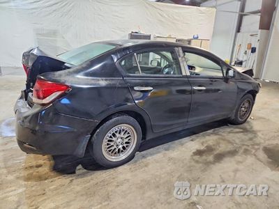 Trzecie zdjęcie samochodu z tyłu: 2013 HONDA CIVIC EXL VIN:2HGFB2F95DH511227 - miniatura