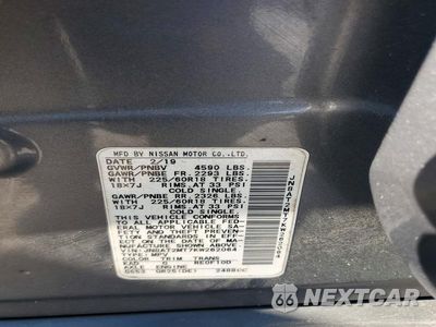 Zdjęcie 13 z 13 samochodu: 2019 NISSAN ROGUE SV VIN:JN8AT2MT7KW262064 - miniatura