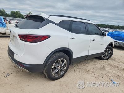 Trzecie zdjęcie samochodu z tyłu: 2023 CHEVROLET BLAZER 2LT VIN:3GNKBCR43PS214811 - miniatura