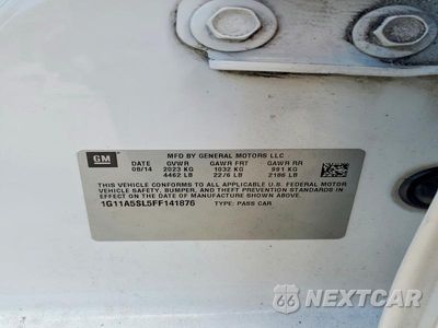 Zdjęcie 12 z 12 samochodu: 2015 CHEVROLET MALIBU LS VIN:1G11A5SL5FF141876 - miniatura
