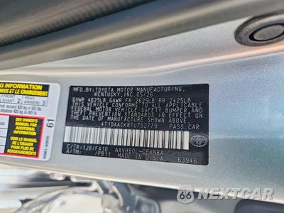 Zdjęcie 12 z 12 samochodu: 2026 TOYOTA CAMRY LE VIN:4T1DAACK8TU752779 - miniatura