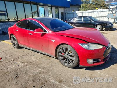 Czwarte zdjęcie samochodu z boku: 2016 TESLA MODEL S P90D VIN:5YJSA1E41GF128248 - miniatura