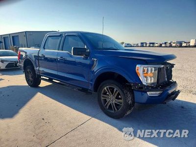 Czwarte zdjęcie samochodu z boku: 2022 FORD F150 SUPERCREW VIN:1FTFW1E55NKF09290 - miniatura