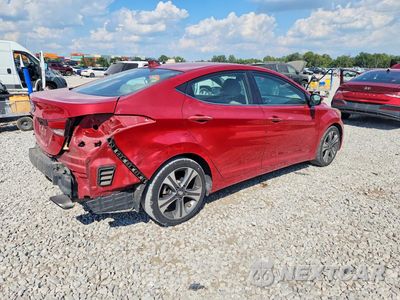 Trzecie zdjęcie samochodu z tyłu: 2014 HYUNDAI ELANTRA SPORT VIN:KMHDH4AH3EU120361 - miniatura
