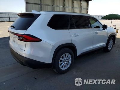 Trzecie zdjęcie samochodu z tyłu: 2024 TOYOTA GRAND HIGHLANDER XLE VIN:5TDABAA51RS001568 - miniatura
