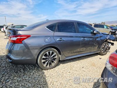 Trzecie zdjęcie samochodu z tyłu: 2016 NISSAN SENTRA SR VIN:3N1AB7AP1GY262101 - miniatura