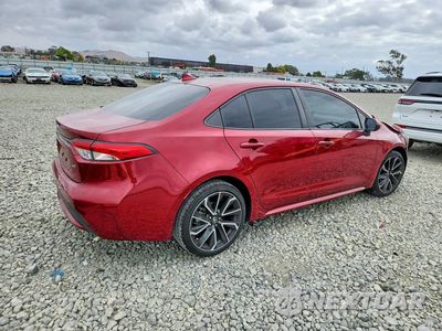 Trzecie zdjęcie samochodu z tyłu: 2022 TOYOTA COROLLA LE VIN:JTDEPMAEXNJ229922 - miniatura