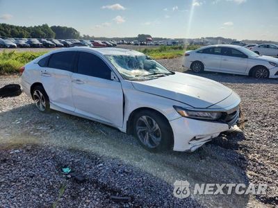 Czwarte zdjęcie samochodu z boku: 2018 HONDA ACCORD EX VIN:1HGCV1F43JA119463 - miniatura