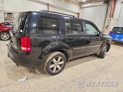 Trzecie zdjęcie samochodu z tyłu: 2013 HONDA PILOT TOURING VIN:5FNYF4H96DB022880 - miniatura