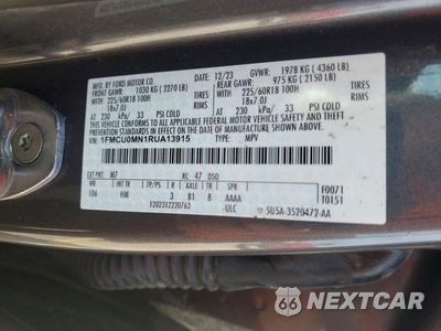 Zdjęcie 13 z 13 samochodu: 2024 FORD ESCAPE ST LINE VIN:1FMCU0MN1RUA13915 - miniatura