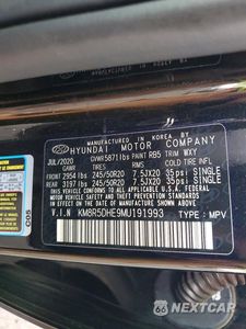 Zdjęcie 14 z 14 samochodu: 2021 HYUNDAI PALISADE LIMITED VIN:KM8R5DHE9MU191993 - miniatura