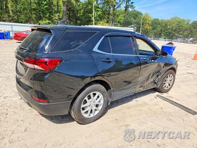 Trzecie zdjęcie samochodu z tyłu: 2022 CHEVROLET EQUINOX LT VIN:3GNAXKEV7NL109749 - miniatura