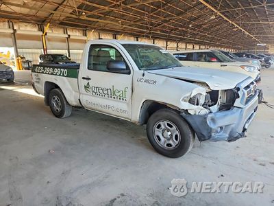 Czwarte zdjęcie samochodu z boku: 2014 TOYOTA TACOMA BASE VIN:5TFNX4CN9EX035604 - miniatura