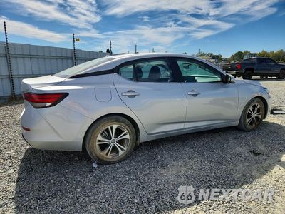 Trzecie zdjęcie samochodu z tyłu: 2020 NISSAN SENTRA SV VIN:3N1AB8CVXLY229772 - miniatura