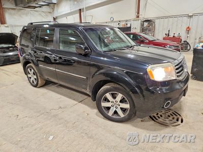 Czwarte zdjęcie samochodu z boku: 2013 HONDA PILOT TOURING VIN:5FNYF4H96DB022880 - miniatura