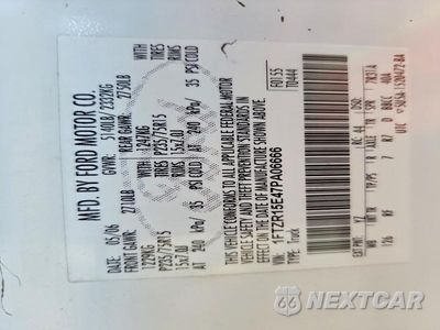 Zdjęcie 12 z 12 samochodu: 2007 FORD RANGER SUPER CAB VIN:1FTZR15E47PA06666 - miniatura