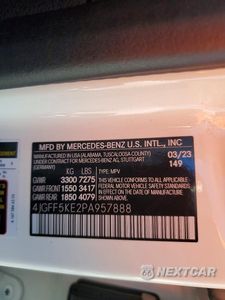 Zdjęcie 14 z 14 samochodu: 2023 MERCEDES-BENZ GLS 450 4MATIC VIN:4JGFF5KE2PA957888 - miniatura