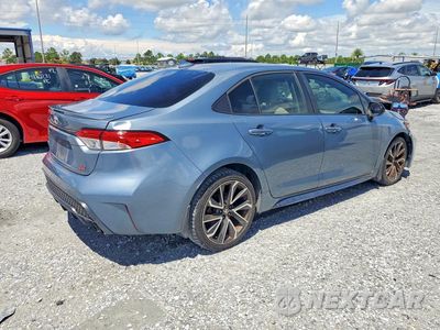 Trzecie zdjęcie samochodu z tyłu: 2020 TOYOTA COROLLA SE VIN:JTDS4RCE4LJ003121 - miniatura