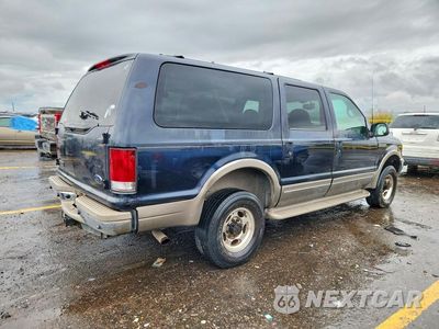 Trzecie zdjęcie samochodu z tyłu: 2001 FORD EXCURSION LIMITED VIN:1FMNU43S71EC18614 - miniatura