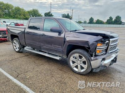 Czwarte zdjęcie samochodu z boku: 2015 CHEVROLET SILVERADO K1500 LT VIN:3GCUKREC3FG234639 - miniatura