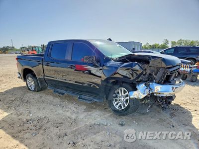 Czwarte zdjęcie samochodu z boku: 2020 CHEVROLET SILVERADO C1500 LT VIN:3GCPWCEK3LG408128 - miniatura