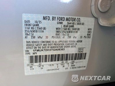 Zdjęcie 13 z 13 samochodu: 2026 FORD EXPLORER ACTIVE VIN:1FMUK7DH3TGA08363 - miniatura